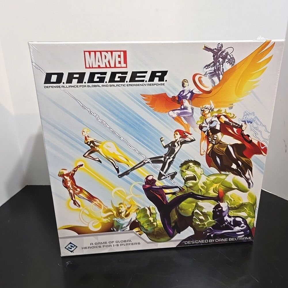 Marvel D.A.G.G.E.R. Board Game (Dagger) Brand New & Sealed 1-5‎ players